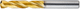 solid drill bit / for general purposes / for cast iron / with internal coolant