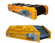 metal separator / for solids / belt / electro-magnetic