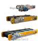 metal separator / belt / magnetic / for the recycling industry