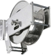 hose reel / self-retracting / for oil / for air