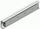 partial-extension slide / telescopic / ball bearing / stainless steel