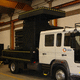 truck-mounted scissor lift platform / workshop / indoor/outdoor / for construction