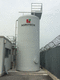 liquid product tank / cylindrical / vertical