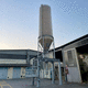 bulk material silo / for limestone / stainless steel / galvanised steel