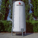 process tank / liquids / galvanised steel / cylindrical