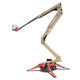 crawler spider lift / diesel-electric hybrid / compact