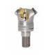 shell-end milling cutter / porcupine / indexable insert / angle