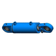 hydraulic cylinder / piston / with piston rod / double-acting