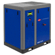 screw compressor / air / electric / stationary