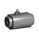 ball valve / lever / threaded / with actuator flange