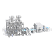non-woven extrusion line / filament / for PP / for PE
