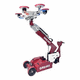 self-propelled glazing robot