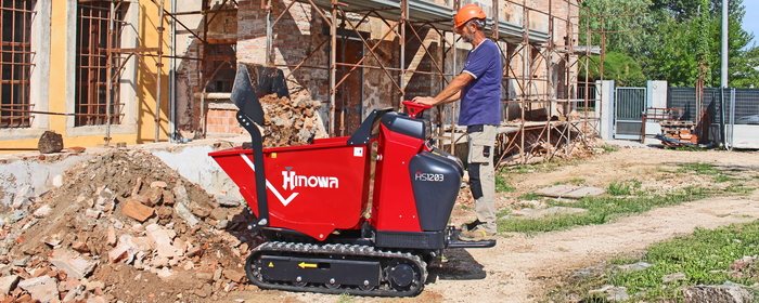 Architectural restoration: compact solutions for material handling