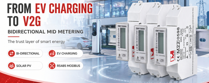 From EV Charging to V2G: Why Bidirectional MID Metering Is Becoming the [...]