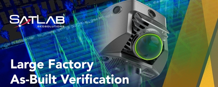 Large Factory As-Built Verification with SL9 SLAM RTK
