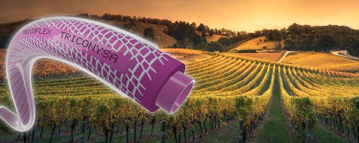 TRICONYSA®: the hose designed for the demands of the wine industry