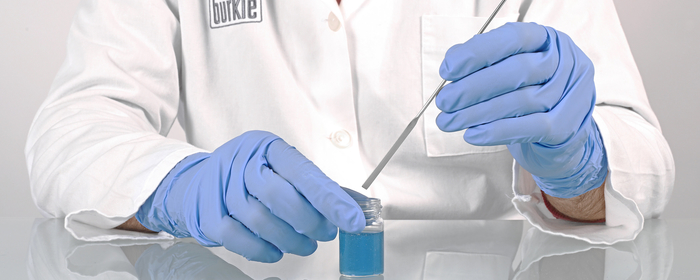 Fine dosing spatula for the smallest sample quantities: Micro powder spatula, [...]