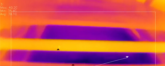 EV Battery Connection Inspection with Thermal Imaging