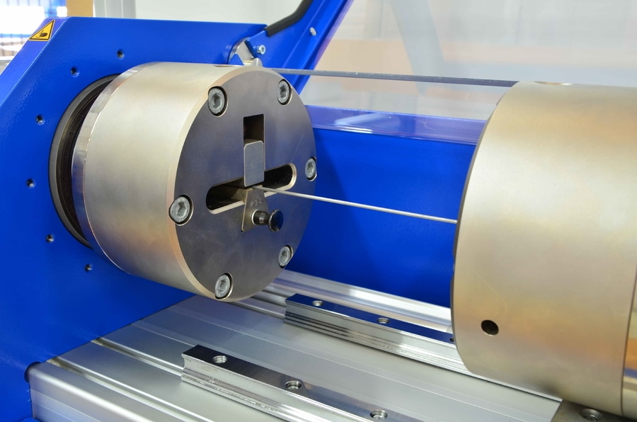 Rotational Test Wire New torsion testing device for simple torsion tests on wires according ...