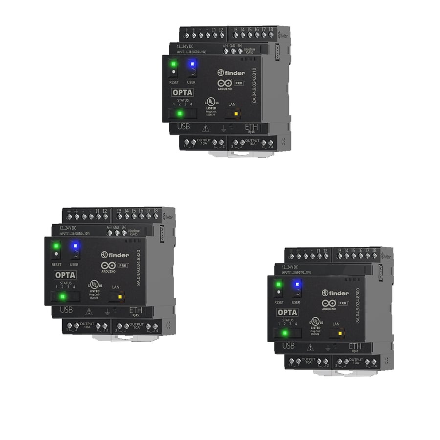 Finder presents OPTA, the first programmable logic relay (PLR) Via