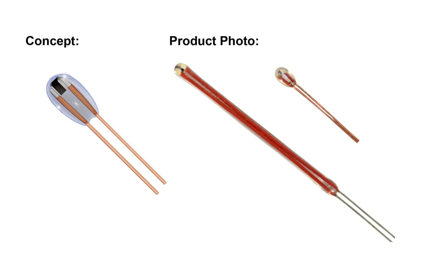 Gseries Glassencapsulated NTC Thermistors from BCM SENSOR 2900 Schoten, Belgium BCM SENSOR