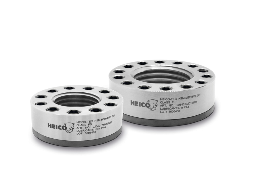 Tension Bolts and compact Tension Nuts complement the HEICOTEC
