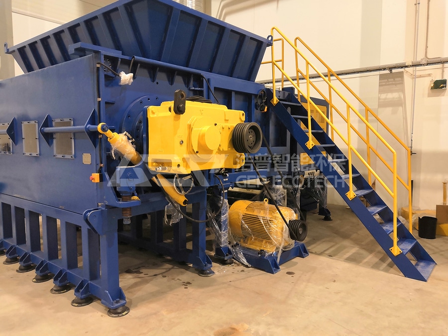 Bom Triturador de sucata de HDPE Shredder plástico caseiro Máquina