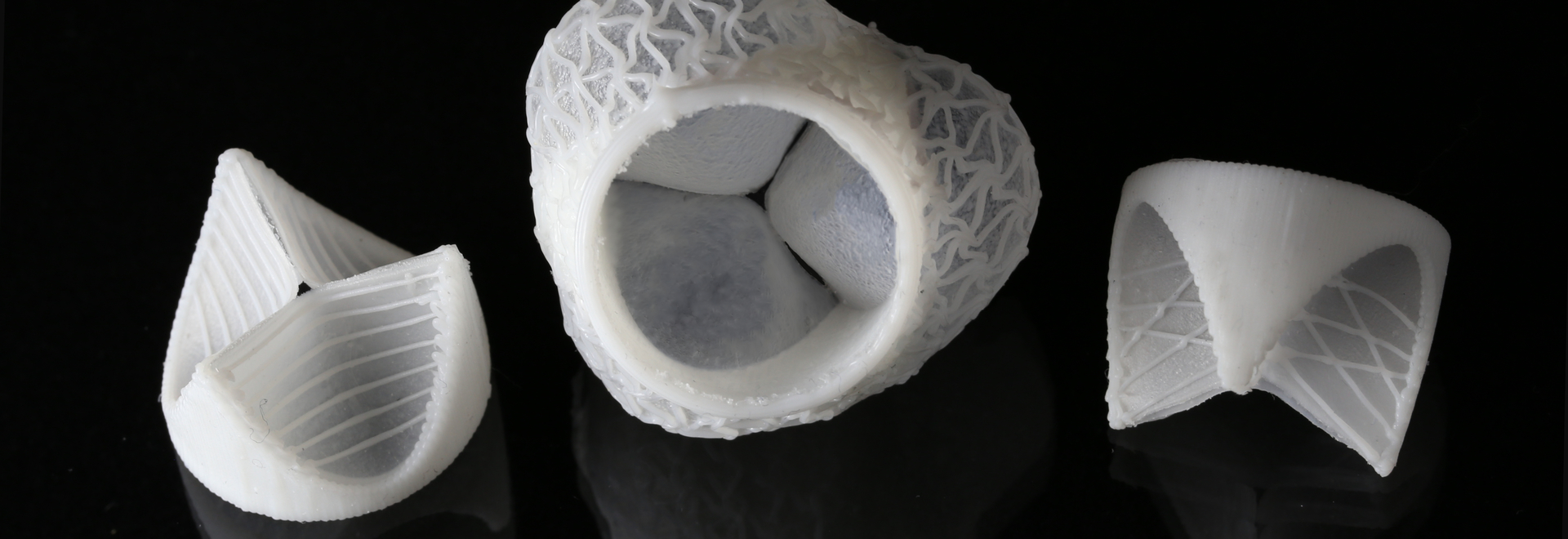 Bioinspired Artificial Heart Valves Made by Silicone Additive