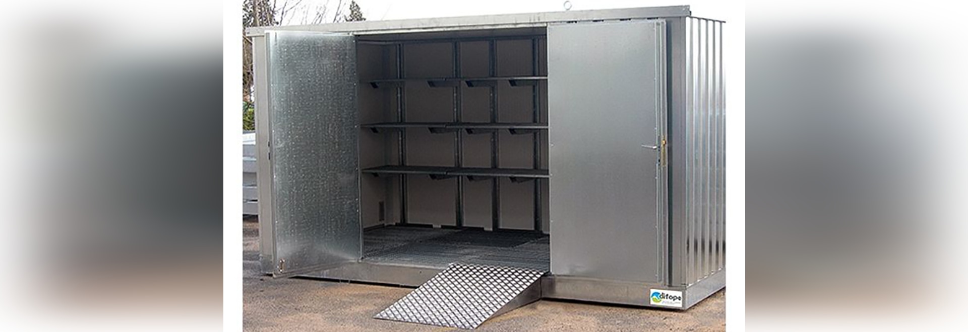 DIFOPE extends its range of outdoor storage shelters Rue de la Clyde, 44750 Campbon, France