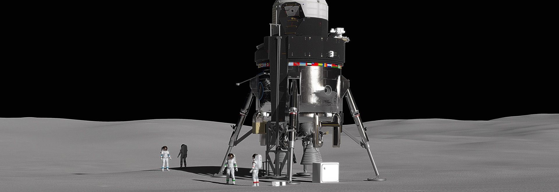 Lockheed Martin Reveals New Human Lunar Lander Concept 6801 Rockledge