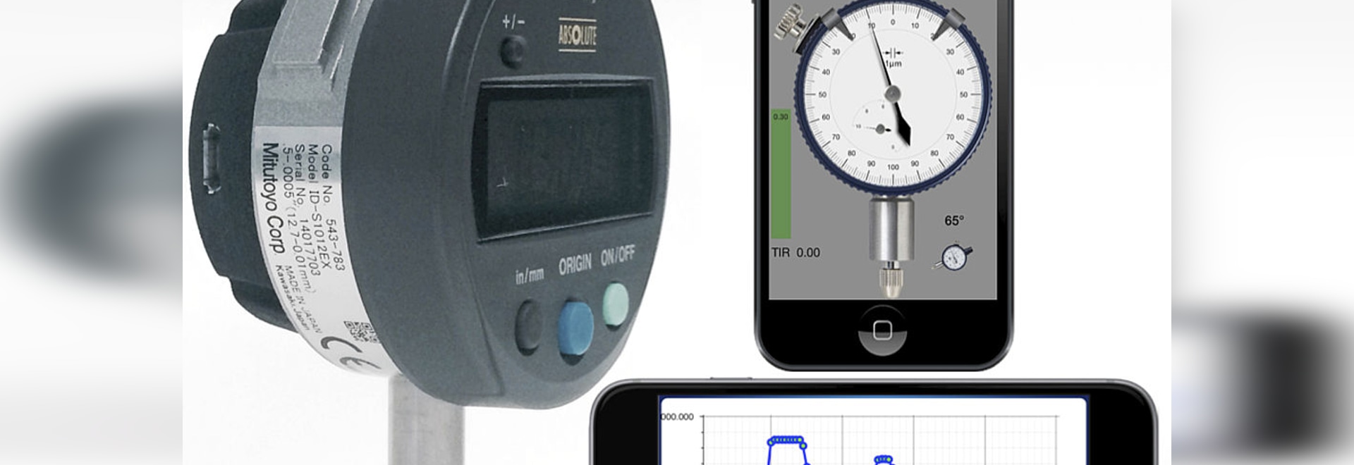 Motionics BlueDial, Bluetooth Dial Indicator Motionics, LLC