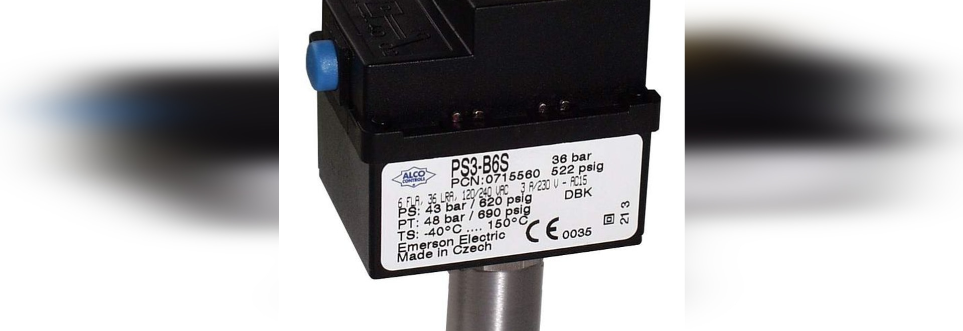 NEW mechanical pressure switch by Emerson Climate Technologies