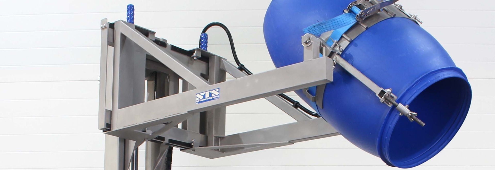 Stainless Steel Electric LongReach Drum Dumper 41 Praze Rd