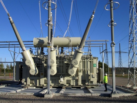 KOLEKTOR ETRA transformer 400 MVA 400 KV for the German RTE equipped with a fire-extinguishing system EXTICOV