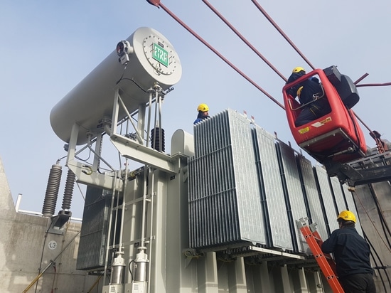 SANERGRID and KOLEKTOR ETRA have developed a service for installing power transformers