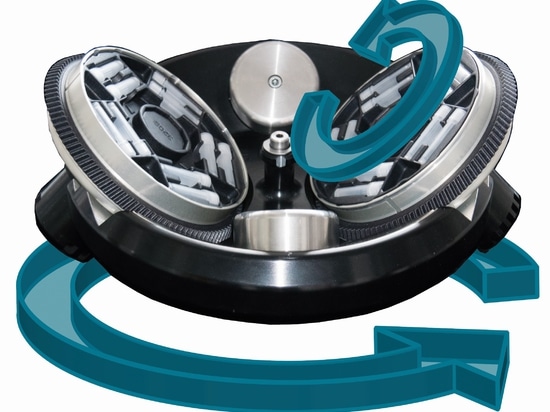 Positioning and movement in the DeltaVita 1 Dual Centrifuge