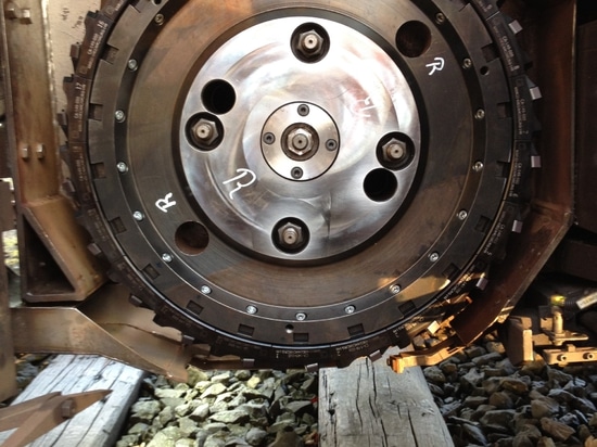 Pictured Dynamic rail milling