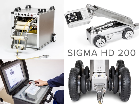 Robotic Pipe Camera System SIGMA HD