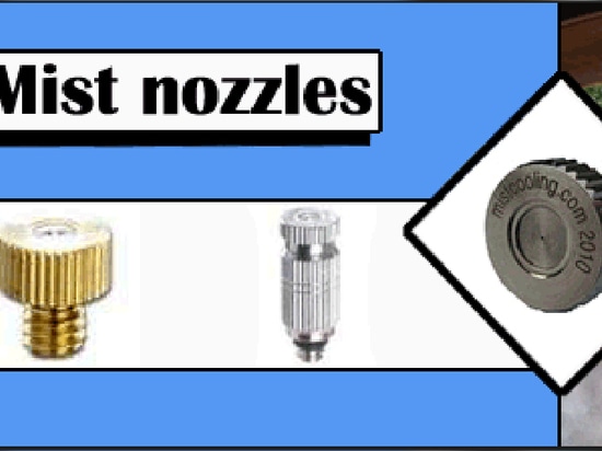 Misting Nozzles | Mist Nozzles | Stainless Steel Nozzles | Anti-drip Nozzle