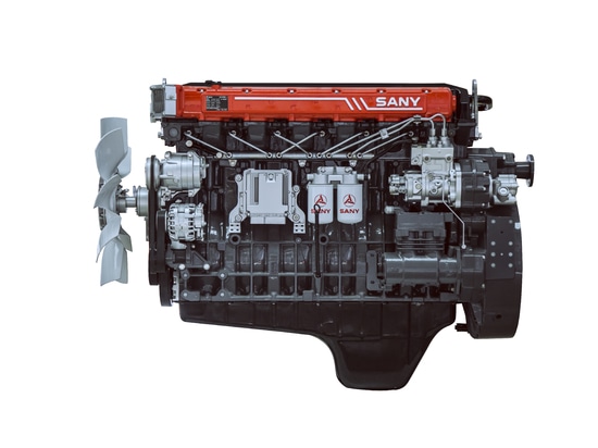 Sany join hands with Deutz to unveil the truck engine