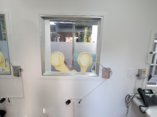 Two Way Window Intercom KNDJ-1 Installed in Red Cross Medical House