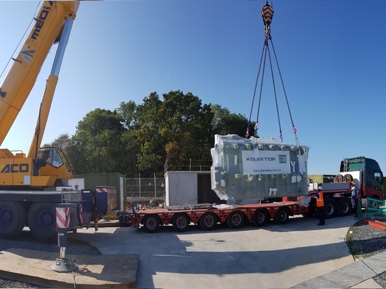 Installation of an 63KV 40MVA ONAN/ONAF oil-filled power transformer