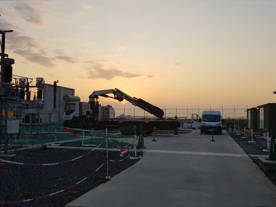 Installation of an 63KV 40MVA ONAN/ONAF oil-filled power transformer