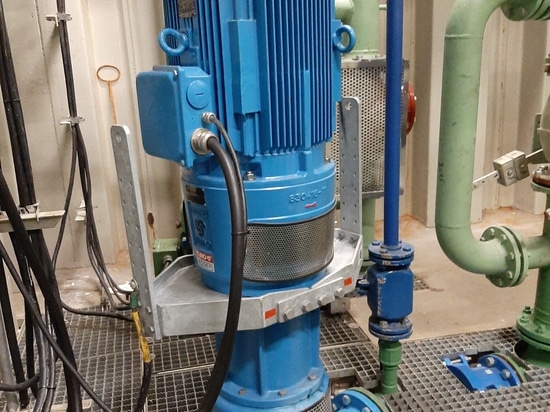 Egger Vortex Pump for raw sewage