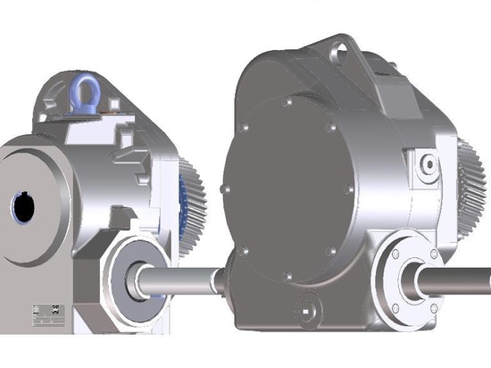 Application example SPN worm gear for weaving mashine