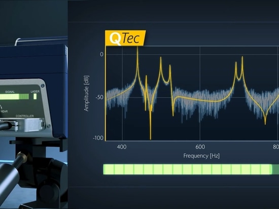 Vibration measurement with QTec® leads improved SNR (signal-to-noise ratio) and faster measurement results