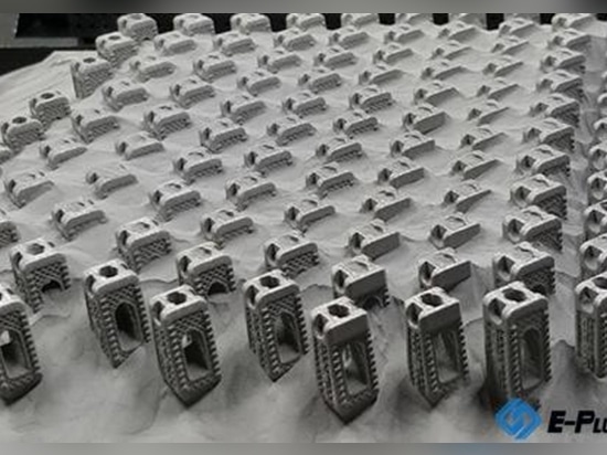 Spinal Implant Manufacturing Using EP-M250 Metal 3D Printer