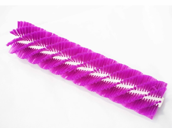 Tufted Spiral Solar Panel Cleaning Brush