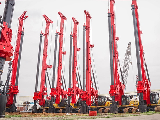 SANY drilling rigs build the largest steel plant in Vietnam