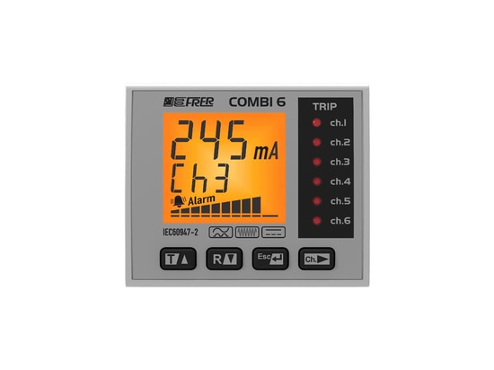 COMBI 6 Multichannel Earth Leakage Relays